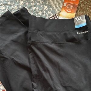 Columbia Black Leggings for Active Adventures